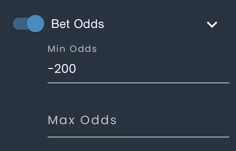 Qualifying Bets: Bet Match